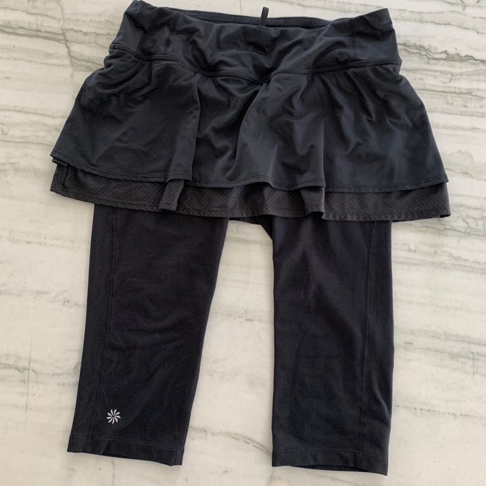 Athleta skirt with legging
